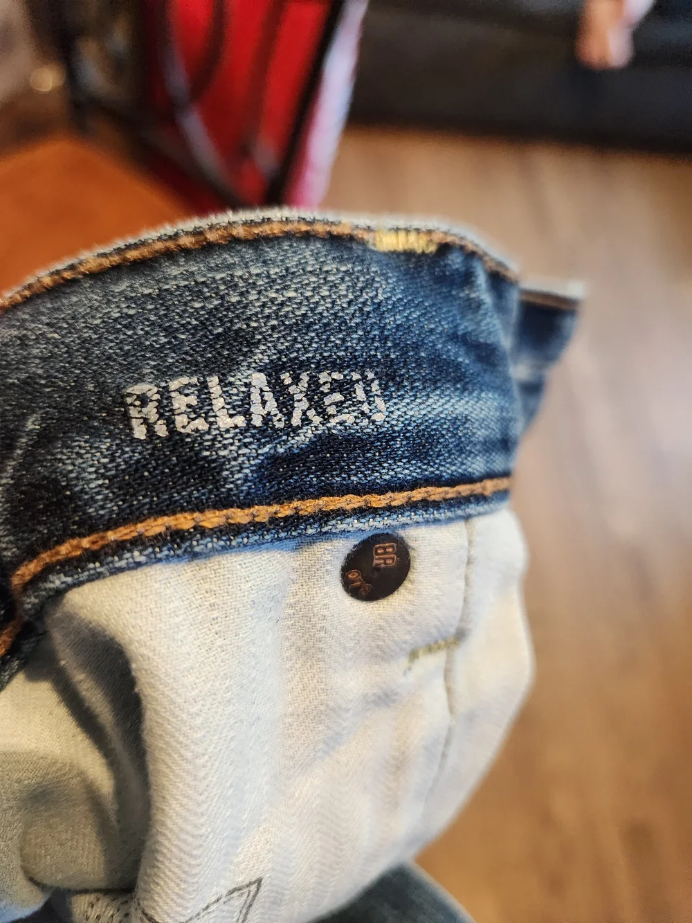 Banana Republic Men's Medium Blue Relaxed Jeans